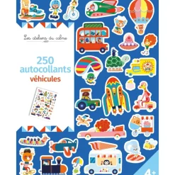 250 autocollants - véhicules