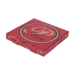 100 Boîtes à pizza Kraft brun - 31 x 31 x 3.5 cm