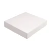 50 Boîtes pâtissières carton blanc - 16 x 16 x 5 cm