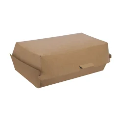 200 Boîtes sandwich Kraft brun - 220 x 107 x 75 mm