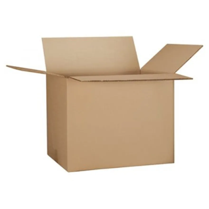 10 cartons caisses américaines - 20 cm x 14 cm x 14 cm - Double cannelure - Logistipack
