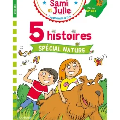 5 histoires Spécial nature - J'apprends à lire avec Sami et Julie - CP/CE1 - livre d'images