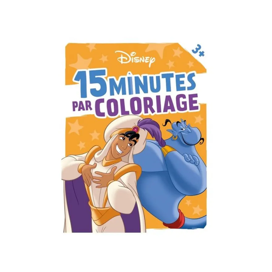 15 minutes par coloriage - Les grands classiques - Disney