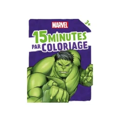 15 minutes par coloriage - Marvel