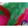 20 plumes 7 cm colorées - Idéal pour créations enfants dès 3 ans