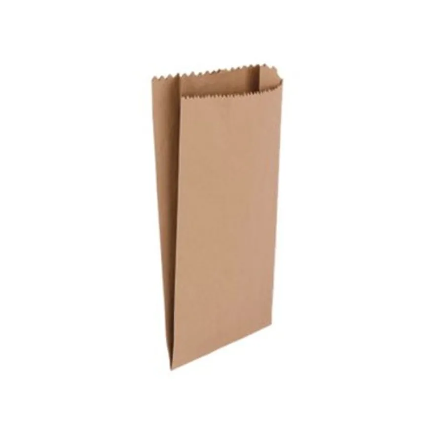 100 Pochettes cadeau papier écru - 12 cm x 24 cm