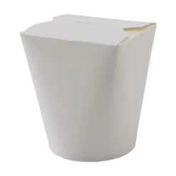 500 Pots plats chauds blanc - 500 ml