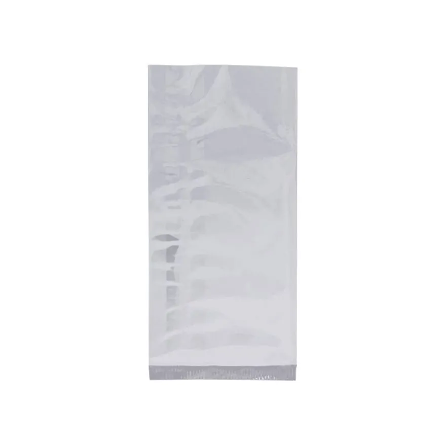 100 Sachets plat soudé transparent – 9×18 cm – Recyclable