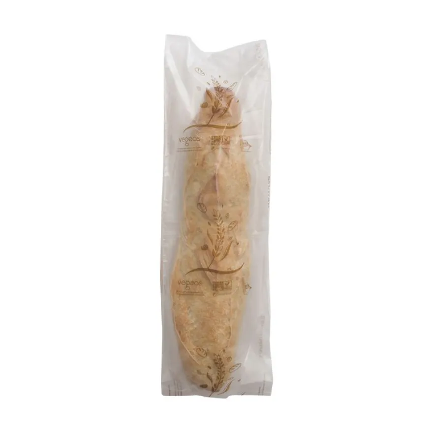 200 Sacs à pain tranchés Nr 2 - 60 % 120 + 50/50 x 430 + 30 cm - marron