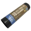 10 sacs poubelles - 100L - liens coulissants