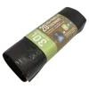20 sacs poubelles - 30L - liens coulissants