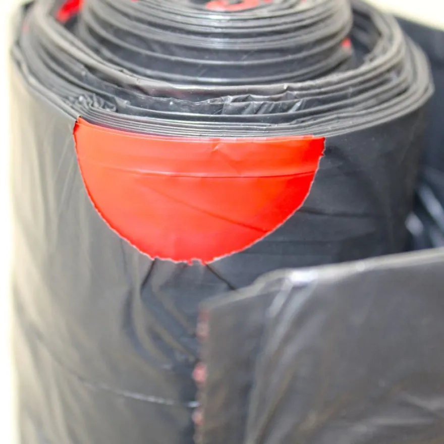 15 sacs poubelles - 50L - liens coulissants