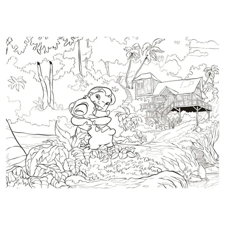 200% Stitch - par Capucine Sivignon - livre à colorier