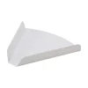 250 Triangles rainés blancs - 18 x 18 cm