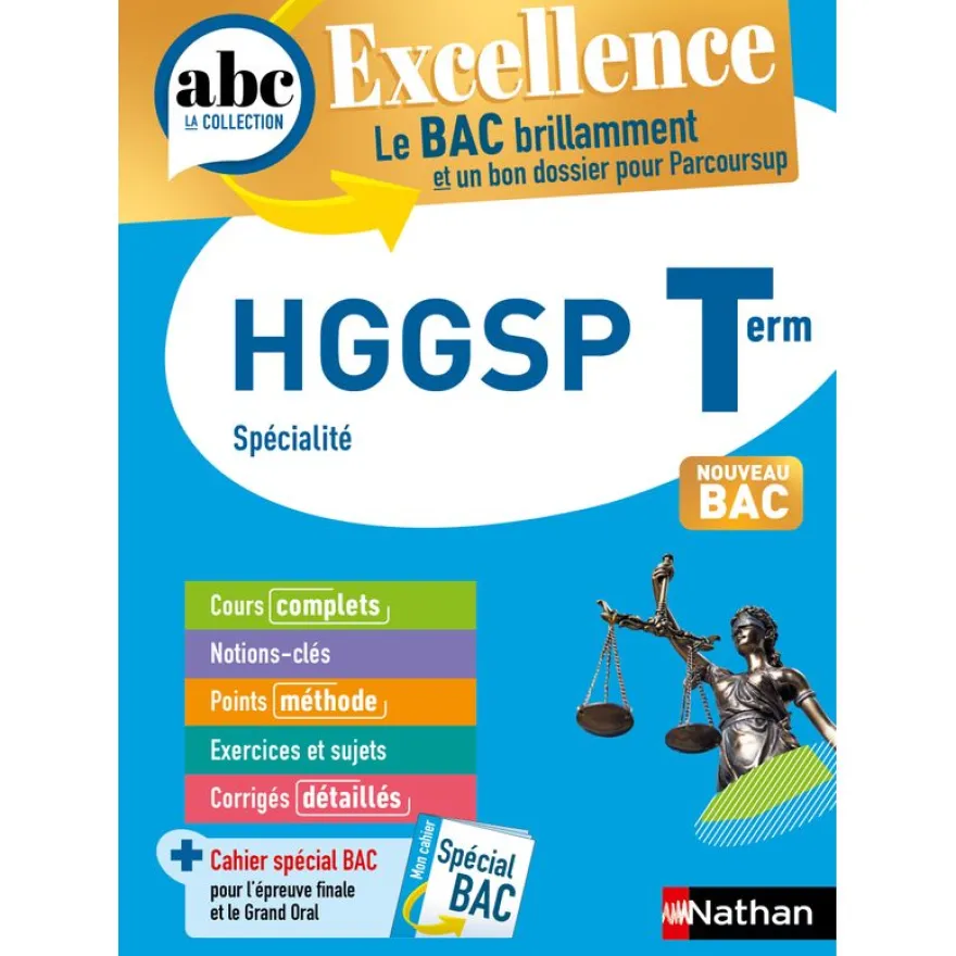 ABC Bac Excellence Histoire Geographie Geopolitique, Sciences Politiques, Terminale