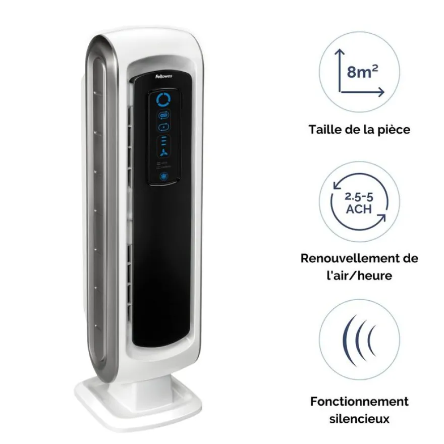 AeraMax DX5 - Purificateur d'air blanc - Fellowes