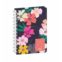 Agenda à spirale Daisy - 1 jour par page - 12 x 17 cm - différents modèles disponibles - Quo Vadis