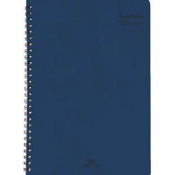 Agenda à spirale Grenade 25 - 1 semaine sur 2 pages - marine - Oberthur