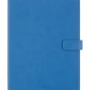 Agenda à spirale Milano - 1 semaine sur 2 pages - 22 x 28 cm - bleu denim - Oberthur