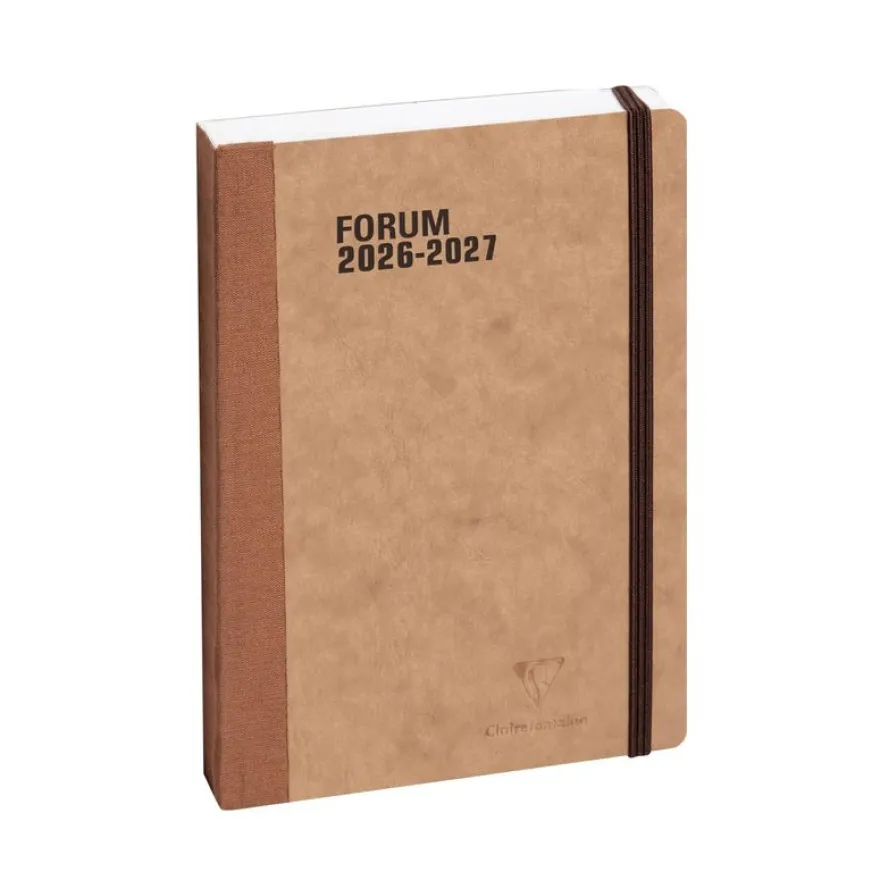 Agenda Age Bag - 1 jour par page - 12 x 17 cm - Havane - Exacompta