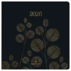 Agenda Astoria - 1 semaine sur 2 pages - 16,5 x 16,5 cm - noir - Oberthur