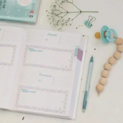 Agenda Baby Day non daté - 1 jour par page - 15 x 21 cm - Exacompta
