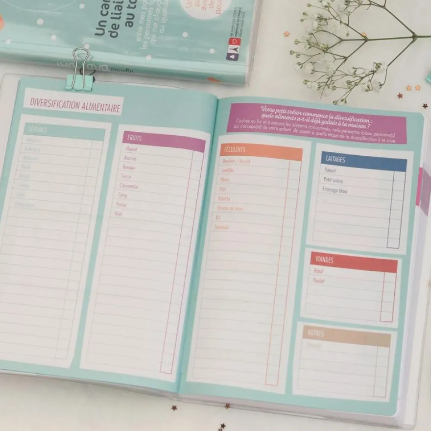 Agenda Baby Day non daté - 1 jour par page - 15 x 21 cm - Exacompta