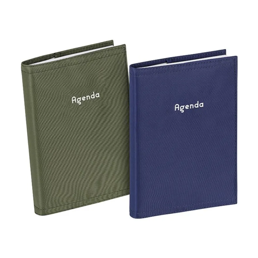 Agenda Bombers - 1 jour par page - 12 x 18 cm - kaki ou bleu - Viquel