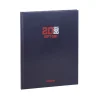 Agenda College 16 mois - 1 semaine sur 2 pages - 21,5 x 27 cm - noir - Brepols