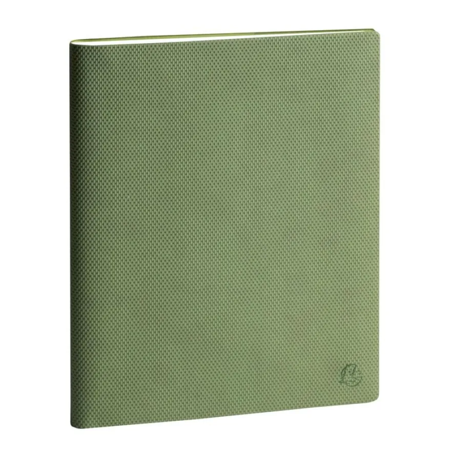 Agenda de bureau Canvas - 1 semaine sur 2 pages - 18,5 x 22,5 cm - disponible dans différentes couleurs - Exacompta