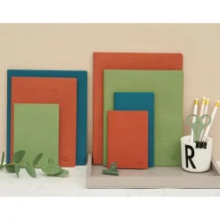 Agenda de bureau Canvas - 1 semaine sur 2 pages - 18,5 x 22,5 cm - disponible dans différentes couleurs - Exacompta