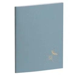 Agenda de bureau Carte EasySlim 21 - 1 mois sur 2 pages - 15 x 21 cm - Bleu azur - Exacompta