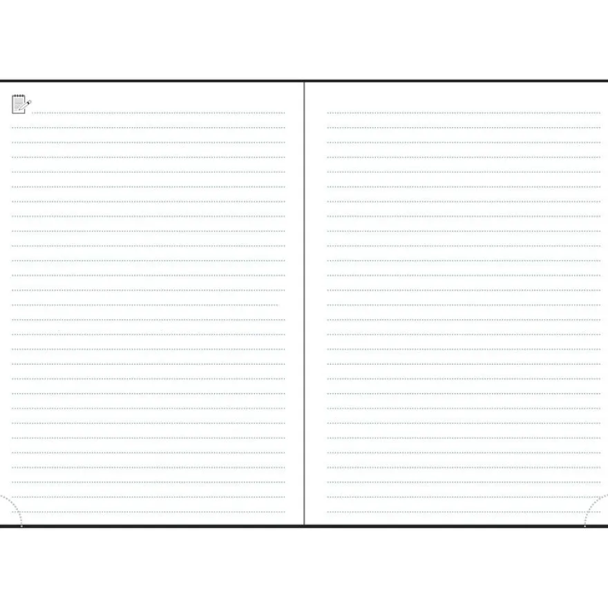 Agenda de bureau EasySlim 21 Carte - 1 mois sur 2 pages - 15 x 21 cm - Noir - Exacompta