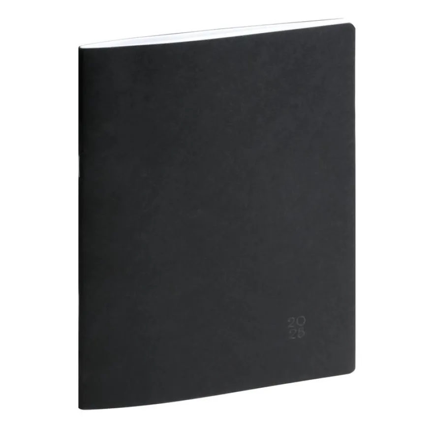 Agenda de bureau EasySlim 21 Carte - 1 mois sur 2 pages - 15 x 21 cm - Noir - Exacompta