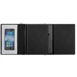 Agenda de bureau spiralé 16 mois Classic All in One - 1 semaine sur 2 pages - 15 x 21 cm - Noir - Exacompta