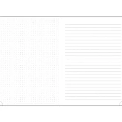 Agenda de bureau spiralé 16 mois Léo - 1 semaine sur 1 page - 15 x 21 cm - beige - Exacompta