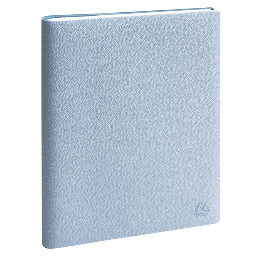 Agenda de bureau spiralé 16 mois Joy - 1 semaine sur 1 page - 15 x 21 cm - Bleu ciel - Exacompta