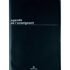 Agenda de l'Enseignant Boréal - 21,5 x 30 cm - noir - Oberthur