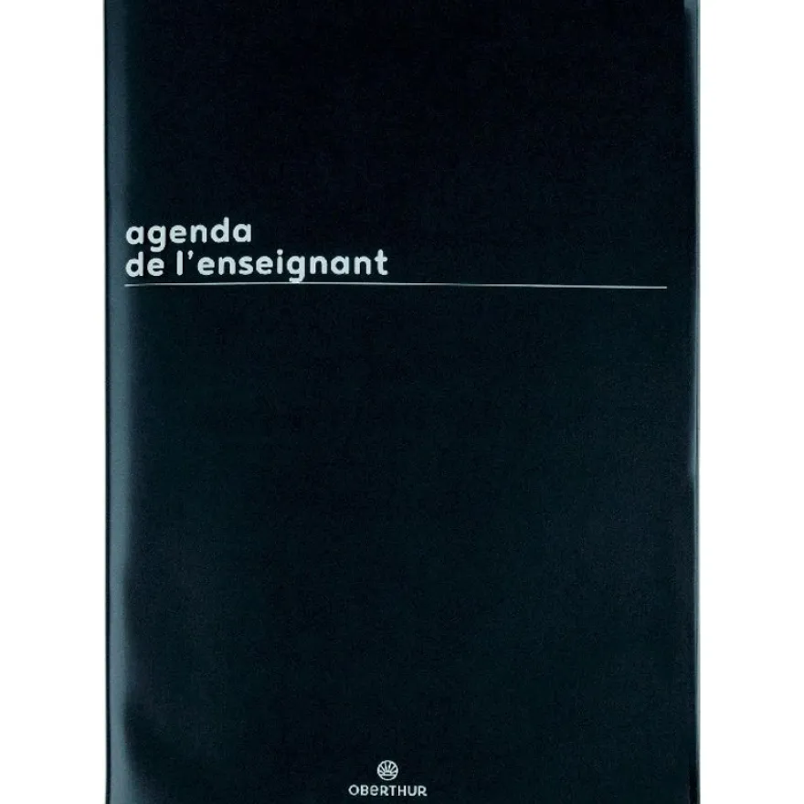 Agenda de l'Enseignant Boréal - 21,5 x 30 cm - noir - Oberthur