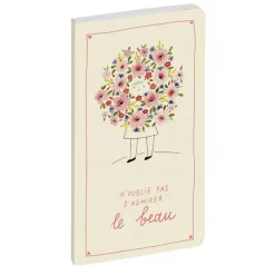 Agenda de poche 16 mois Julie Adore - 1 semaine sur 2 pages - 9 x 16 cm - Fille - Exacompta