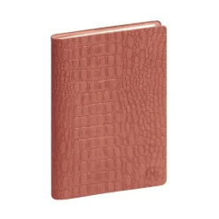 Agenda de poche Baby Croco Eurotime 13S spiralé - 1 semaine sur 2 pages - 9 x 13 cm - disponible dans différentes couleurs - Exacompta
