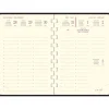 Agenda de poche Baby Croco Eurotime 13S spiralé - 1 semaine sur 2 pages - 9 x 13 cm - disponible dans différentes couleurs - Exacompta