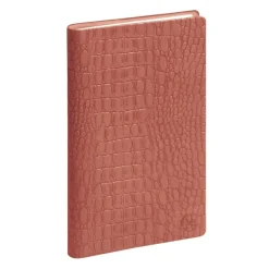Agenda de poche Baby Croco Espace 17S spiralé - 1 semaine sur 2 pages - 9 x 17,5 cm - disponible dans différentes couleurs - Exacompta