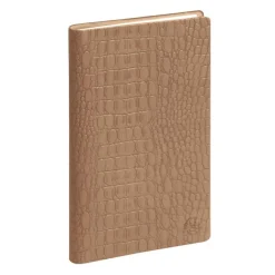Agenda de poche Baby Croco Espace 17S spiralé - 1 semaine sur 2 pages - 9 x 17,5 cm - disponible dans différentes couleurs - Exacompta