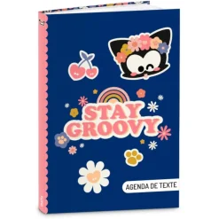 Agenda de texte Chacha - 15x21 cm - 2 décors assortis - Kid'Abord