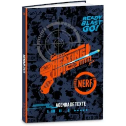 Agenda de texte Nerf - 15x21 cm - 2 décors assortis - Kid'Abord
