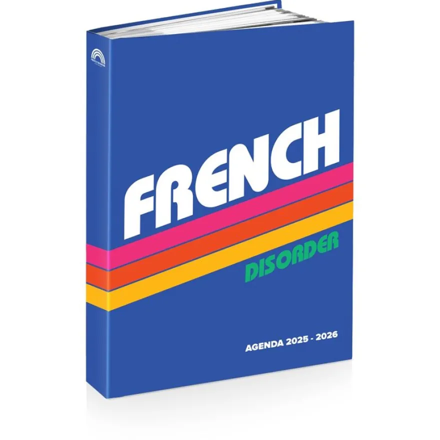 Agenda FRENCH DISORDER 12 x 17 cm - 2 modèles au choix - Kid'Abord