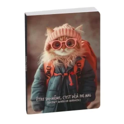 Agenda Funny Pets - 1 jour par page - 12 x 17 cm - disponible dans différents visuels - Exacompta