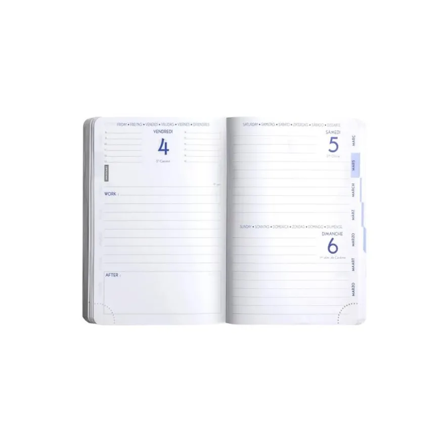 Agenda Joy - 1 jour par page - 10 x 15 cm - Pistache - Exacompta
