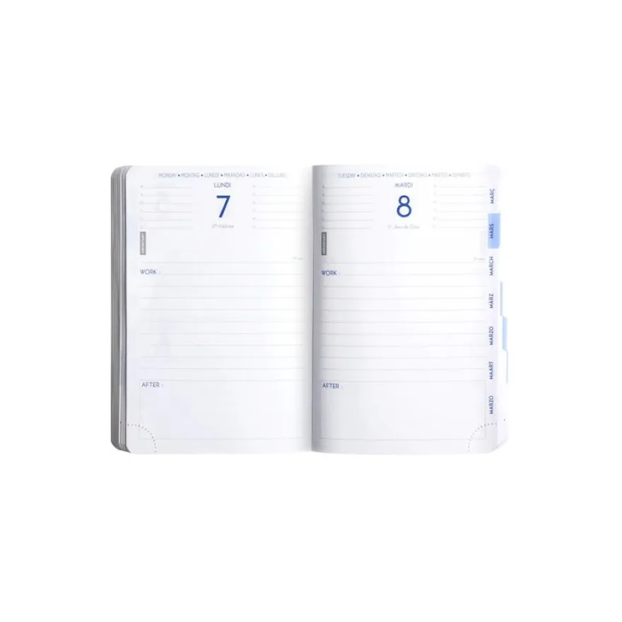 Agenda Joy - 1 jour par page - 10 x 15 cm - Pistache - Exacompta